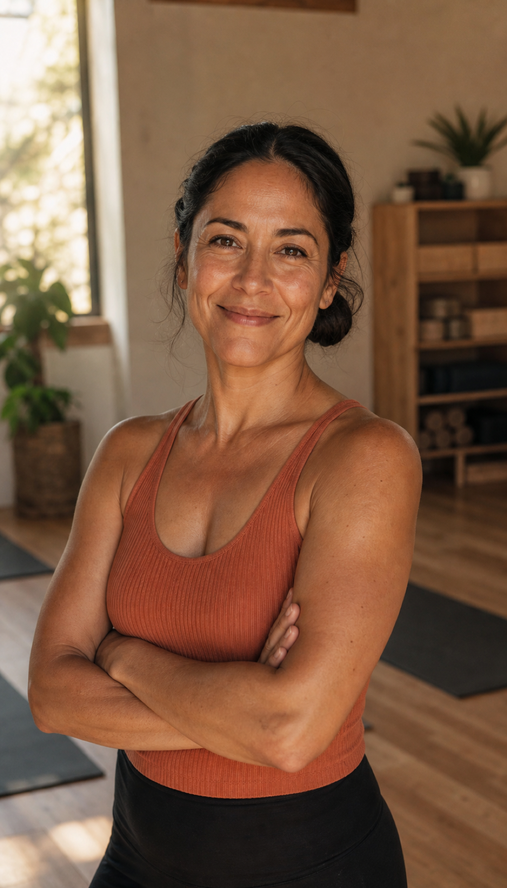 Maya Castillo, Venice lead teacher, in the studio